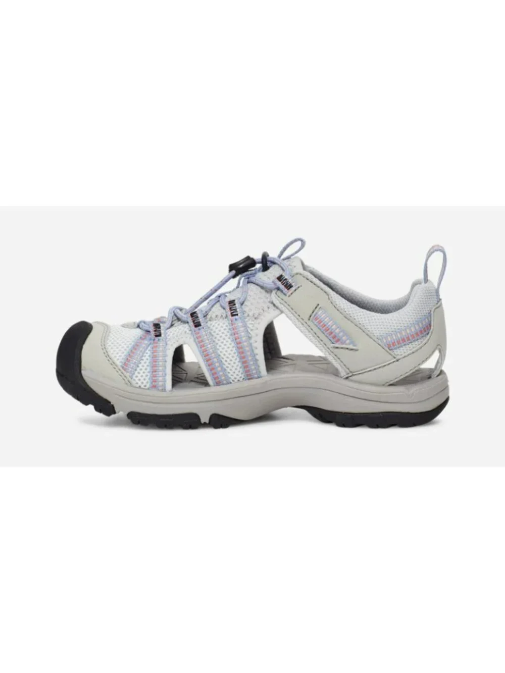 NIB Teva Kids Manatee Sandals - Size 2 Youth - Gray Purple - Outdoor Water Shoes